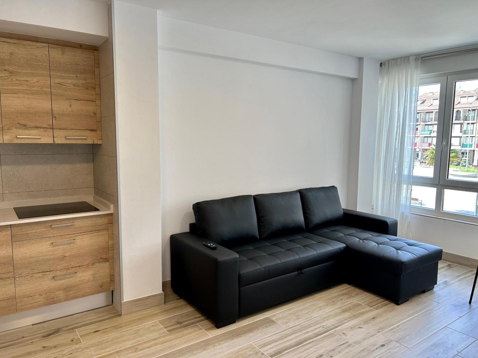 Apartamento Plaza De La Villa Playa Trengandin 诺哈 外观 照片