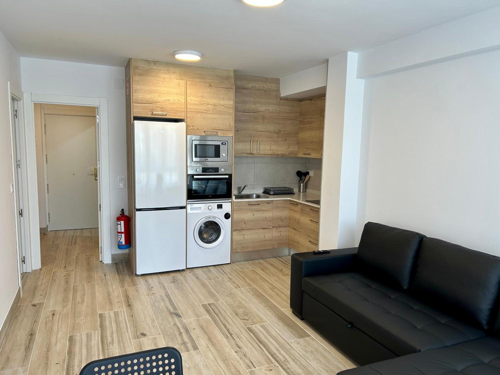 Apartamento Plaza De La Villa Playa Trengandin 诺哈 外观 照片