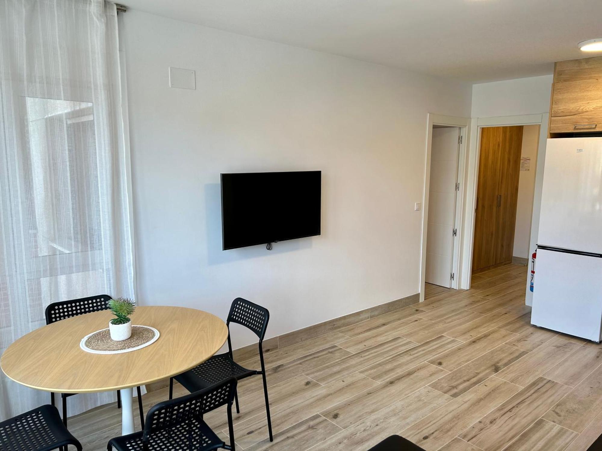 Apartamento Plaza De La Villa Playa Trengandin 诺哈 外观 照片