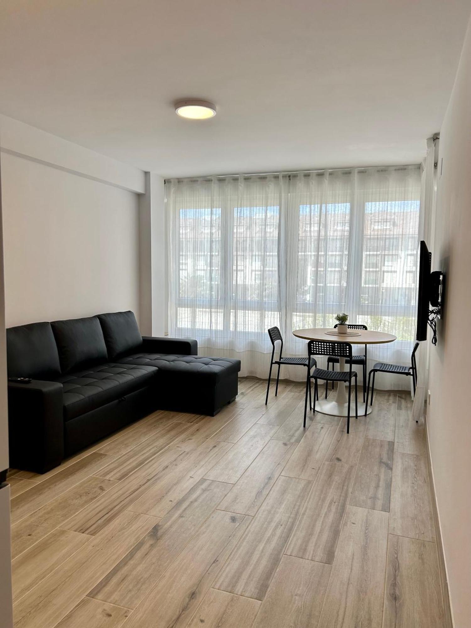 Apartamento Plaza De La Villa Playa Trengandin 诺哈 外观 照片