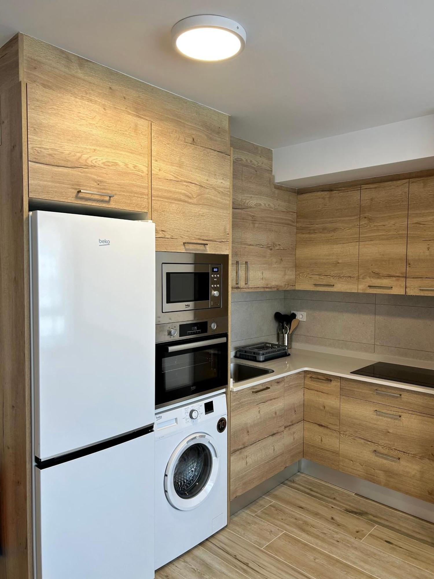 Apartamento Plaza De La Villa Playa Trengandin 诺哈 外观 照片