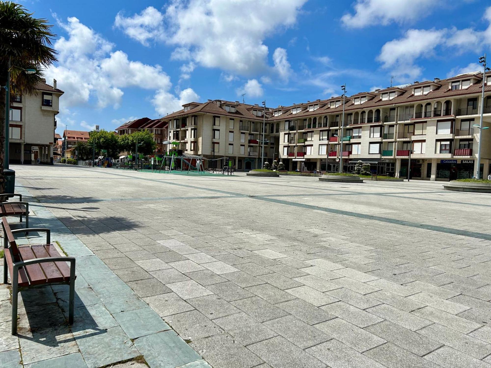 Apartamento Plaza De La Villa Playa Trengandin 诺哈 外观 照片
